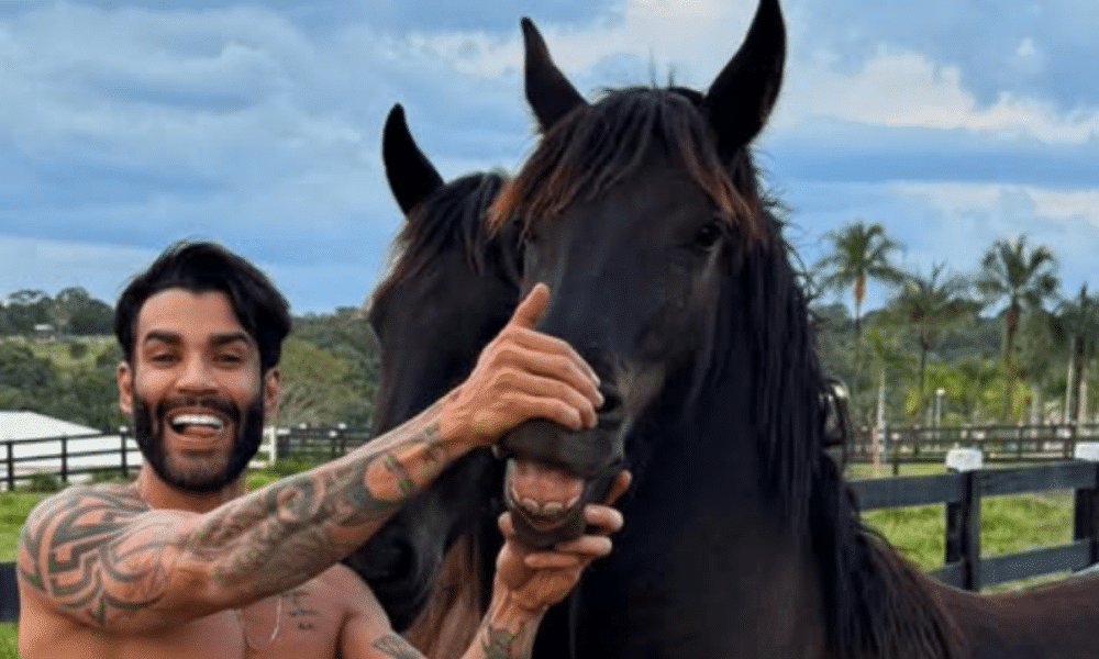 Gusttavo Lima revela rotina na Fazenda Paraíso com filhos e colheita de soja em alta