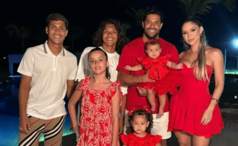 Hulk com os filhos