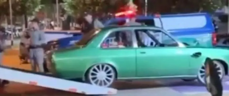 Hungria tem carro apreendido