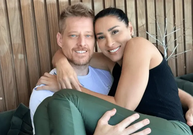 Jaqueline e marido