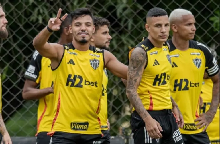 Jogadores do Atlético-MG