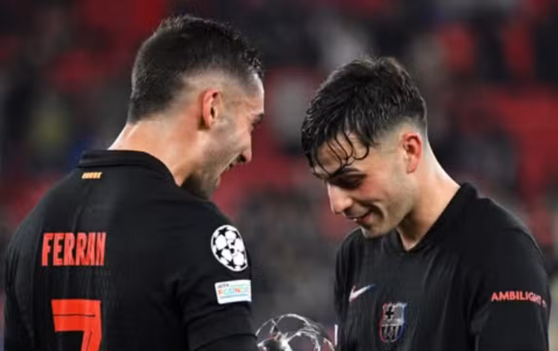 Jogadores do Barcelona
