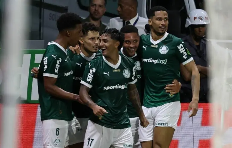 Jogadores do Palmeiras