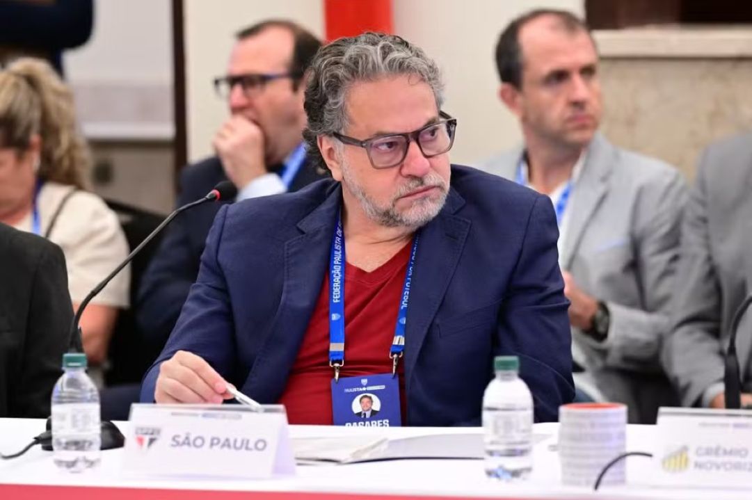 Julio Casares presidente do São Paulo FC