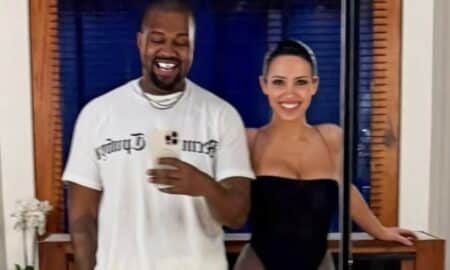 Kanye West and Bianca Censori -