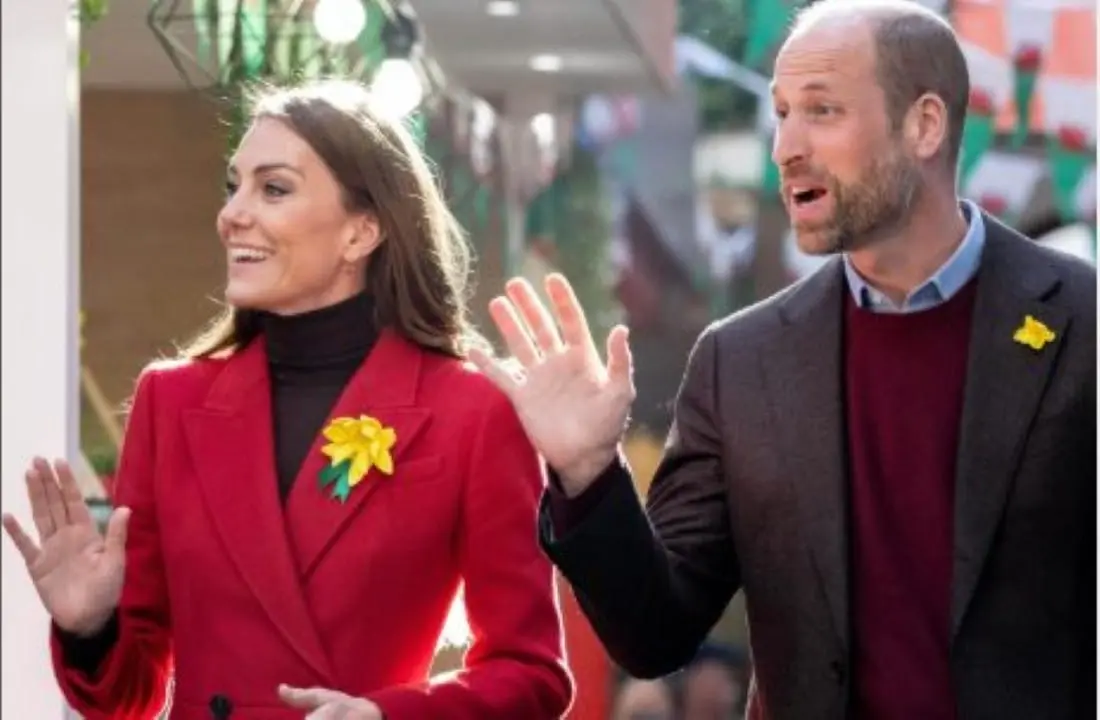Kate Middleton and prince William