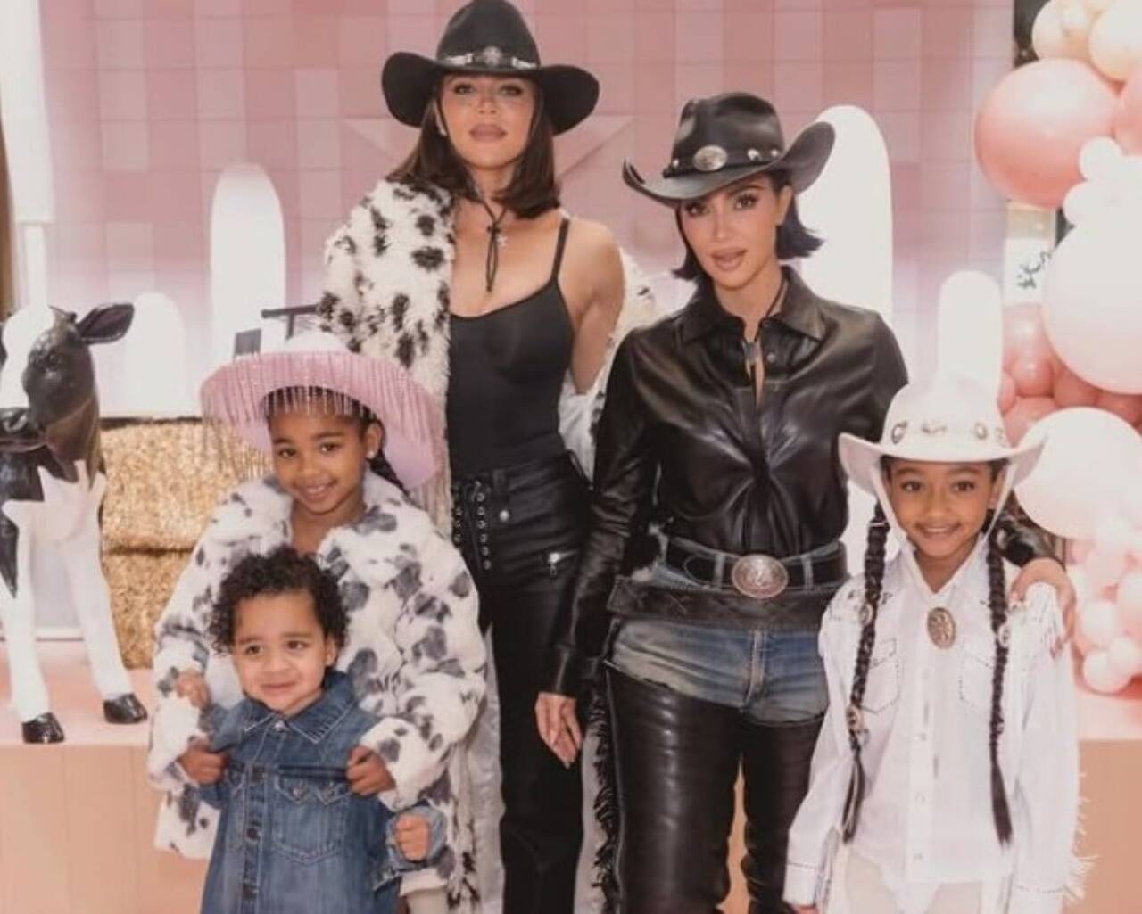 Kim Kardashian e Filhos