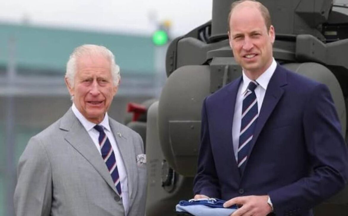 King Charles III and Prince Wiliiam