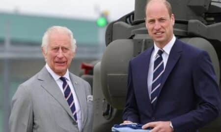King Charles III and Prince Wiliiam