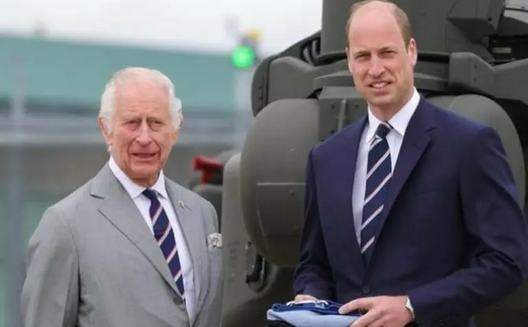 King Charles III and Prince Wiliiam
