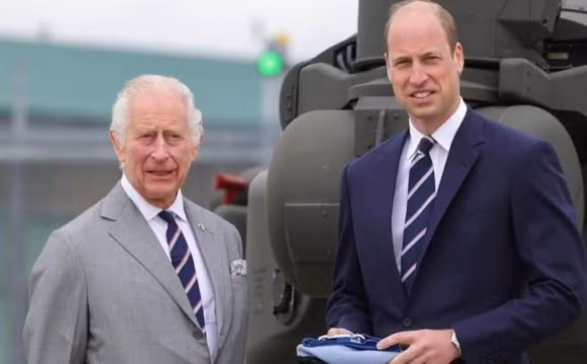 King Charles III and Prince Wiliiam