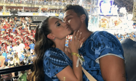 Larissa Manoela no Carnaval com marido