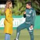 Leila Pereira e Abel Ferreira