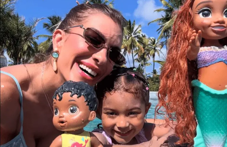 Lorena improta e filha