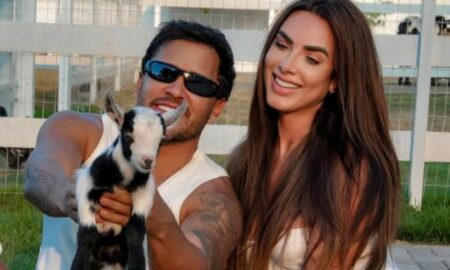 Lucas Guimarães e Nicole Bahls