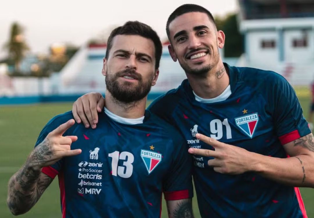 Lucas Lima e Thiago Galhardo