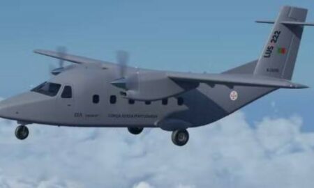 Lus 222 primeiro avião militar de Portugal