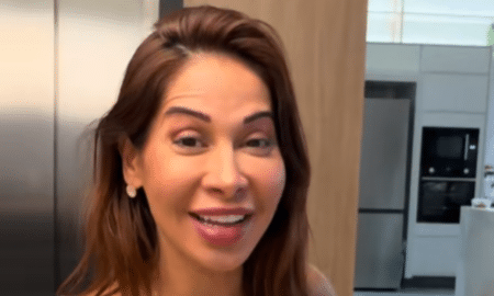 Maira Cardi mostra almoço