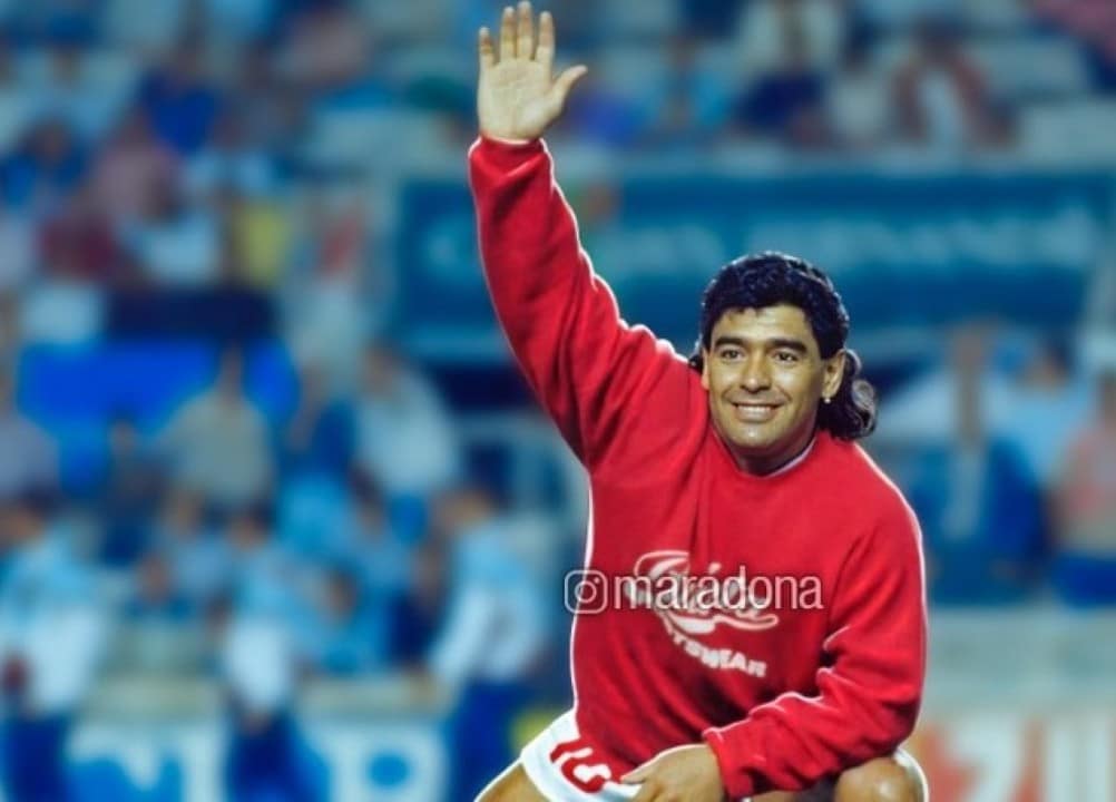 Maradona.