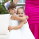 Maria Alice e Maria Flor de daminhas