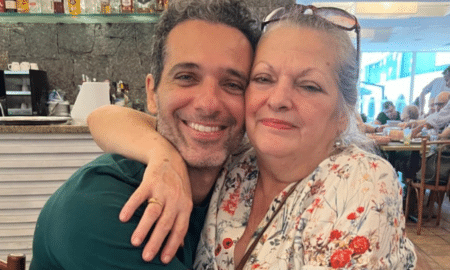 Mouhamed com mãe