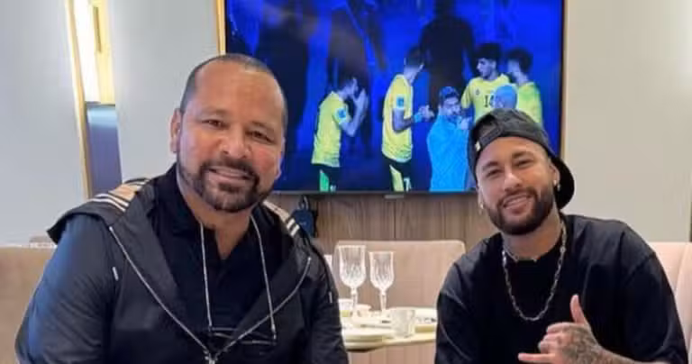Neymar Pai e Neymar Jr
