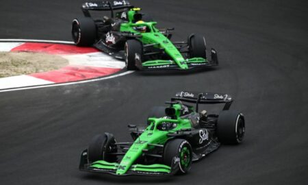 Nico Hulkenberg e Gabriel Bortoleto pela Suaber no GP da China