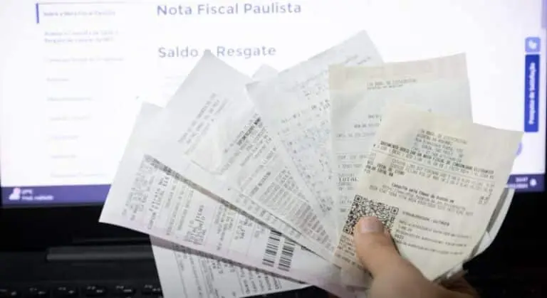 Nota Fisca paulista - Foto: Governo de SP