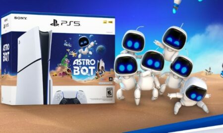 PS5 com Astro Bot