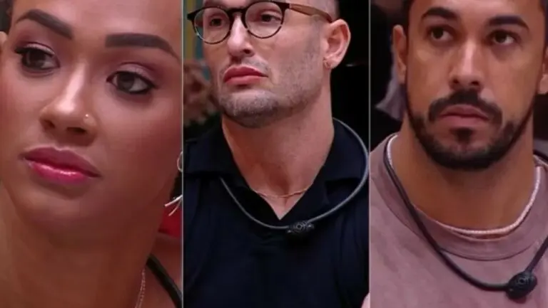 Paredão BBB25 Aline Diego e Maike