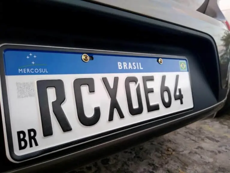 Placa Mercosul