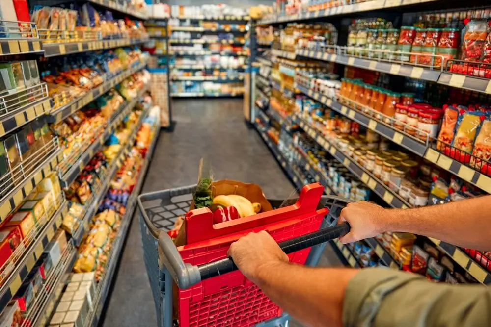 Preço dos alimentos, Supermercado
