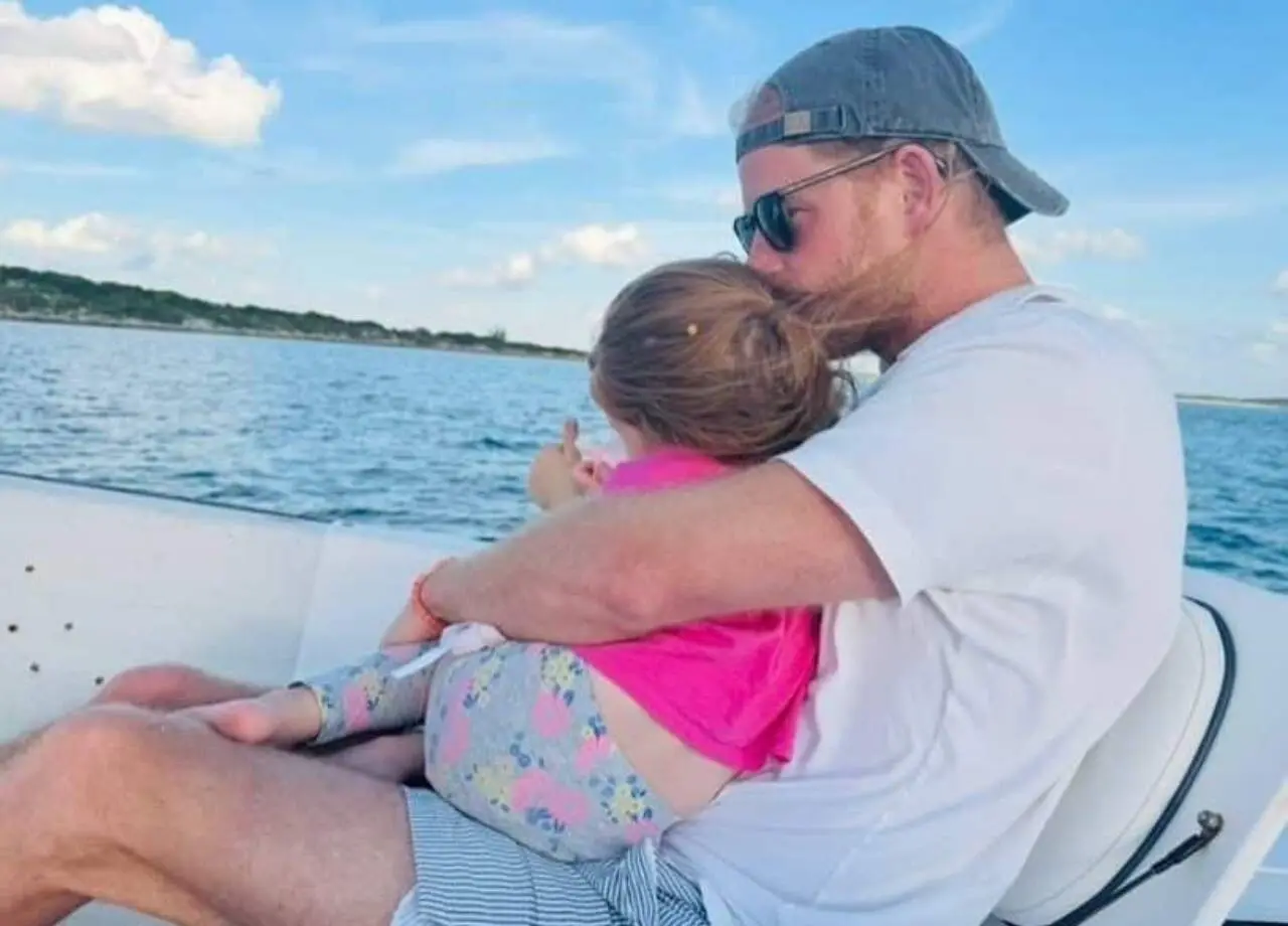 Príncipe Harry e filha princesa Lilibe