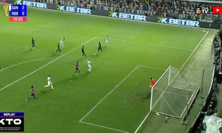 Quase gol de neymar