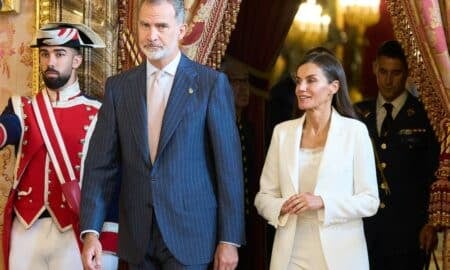 Rainha Letícia e Rei Felipe
