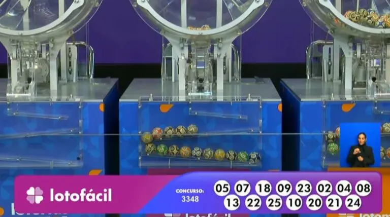 Resultado Lotofácil 3348