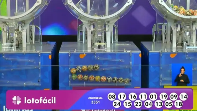 Resultado Lotofácil 3351