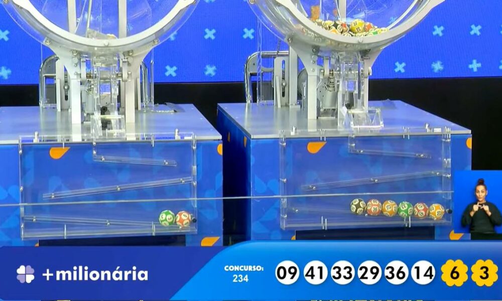 Loteria +Milionária 234 distribui R$ 58 milhões em sorteio emocionante nesta quarta-feira