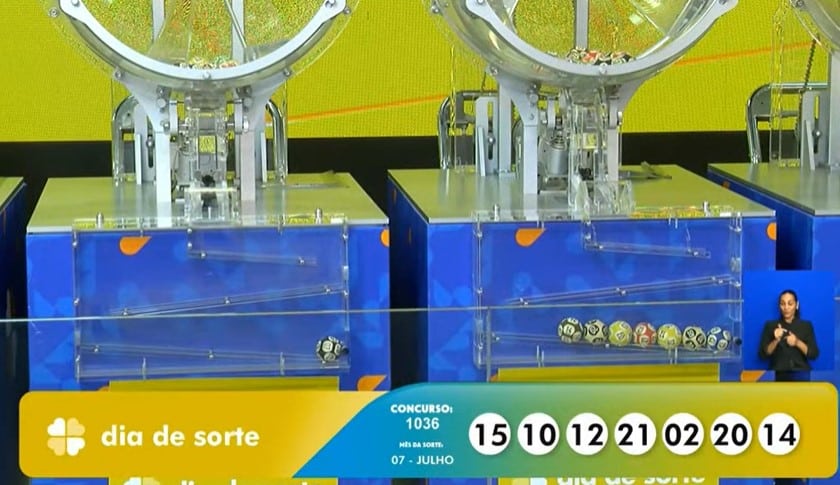 Resultado dia de sorte 1036 Caixa