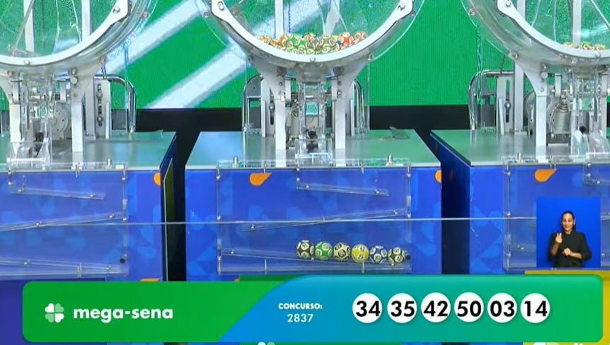 Resultado mega sena 2837 caixa