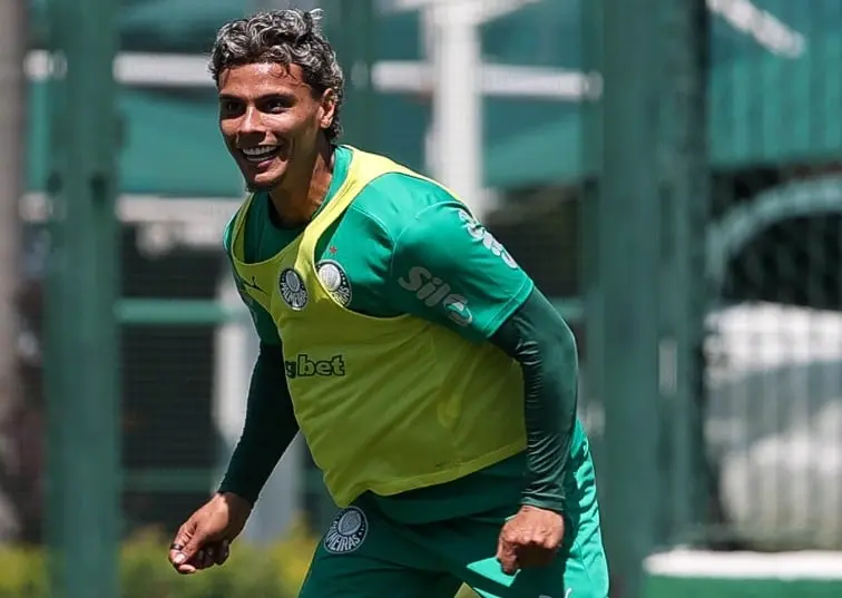 Richard Ríos jogador do Palmeiras