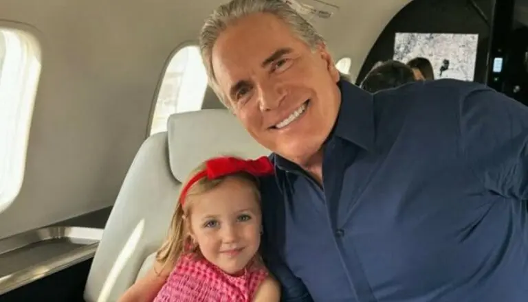 Roberto Justus e filha Vicky