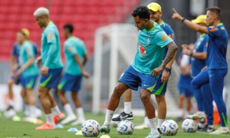 Rodrygo Goes, treino da Seleção