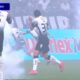 Rojão laçado no campo