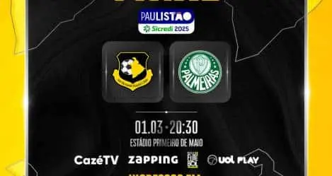 São Bernardo x Palmeiras
