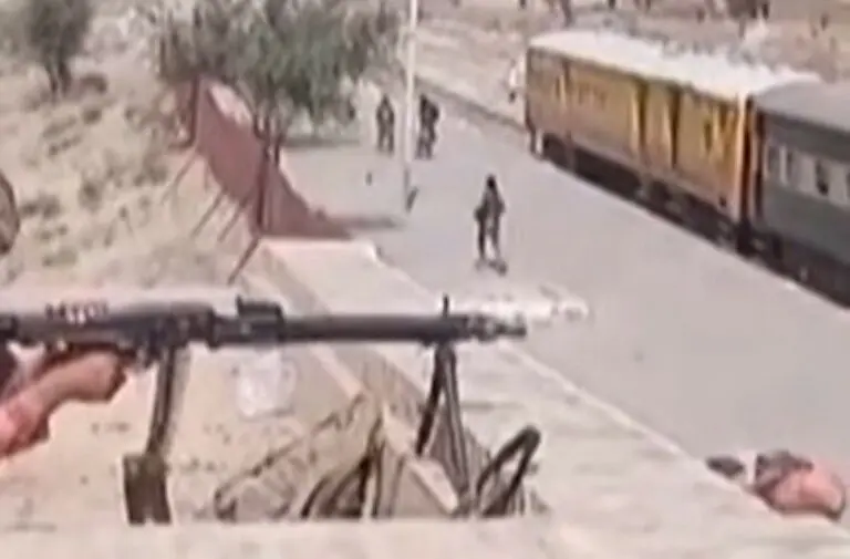 Sequestro em trem no Paquistão