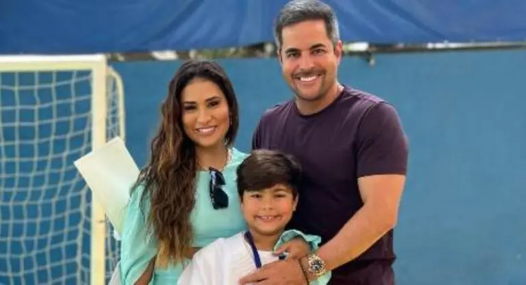 Simone Mendes, Kaká Diniz e filho