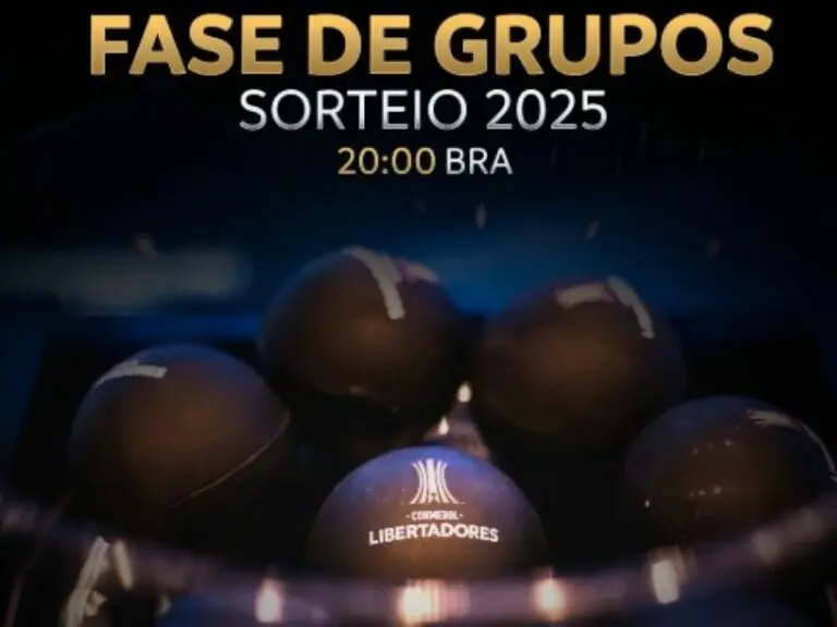 Sorteio da Conmebol