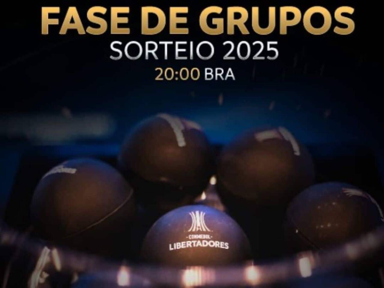 Sorteio da Conmebol
