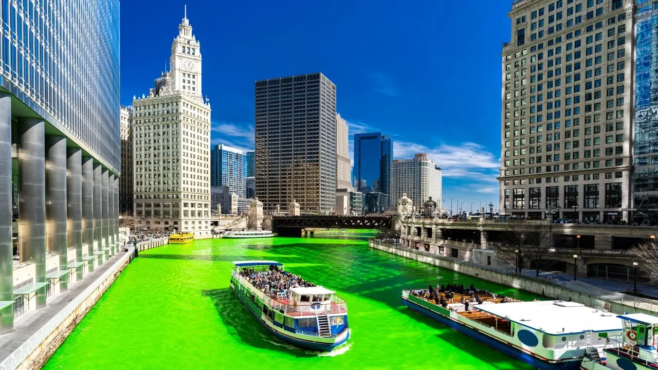 St. Patrick's Day 2025 em Chicago